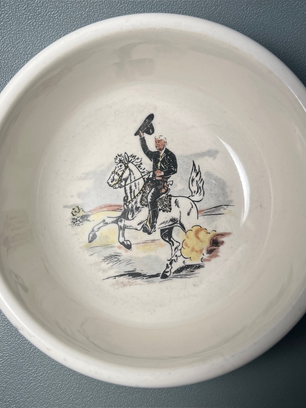 Hopalong Cassidy Cereal Bowl